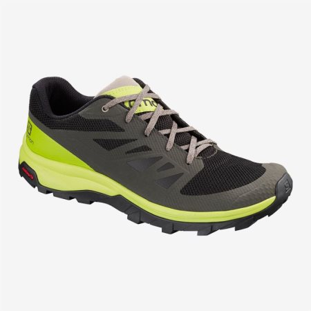 Salomon OUTline Wandelschoenen Heren Olijfgroen (S071-NL)
